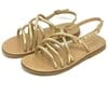 Cassie Sandal, Gold - Sandals - 1 - thumbnail