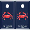 Luxury Crabby Personalized Cornhole Board Set - Outdoor Games - 1 - thumbnail