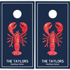 Luxury Lobster Personalized Cornhole Board Set - Outdoor Games - 1 - thumbnail