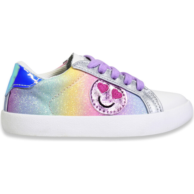 Dolly Sneaker, Rainbow Glitter - Sneakers - 1