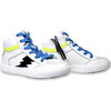 Mercury High Top Sneaker, White - Sneakers - 1 - thumbnail