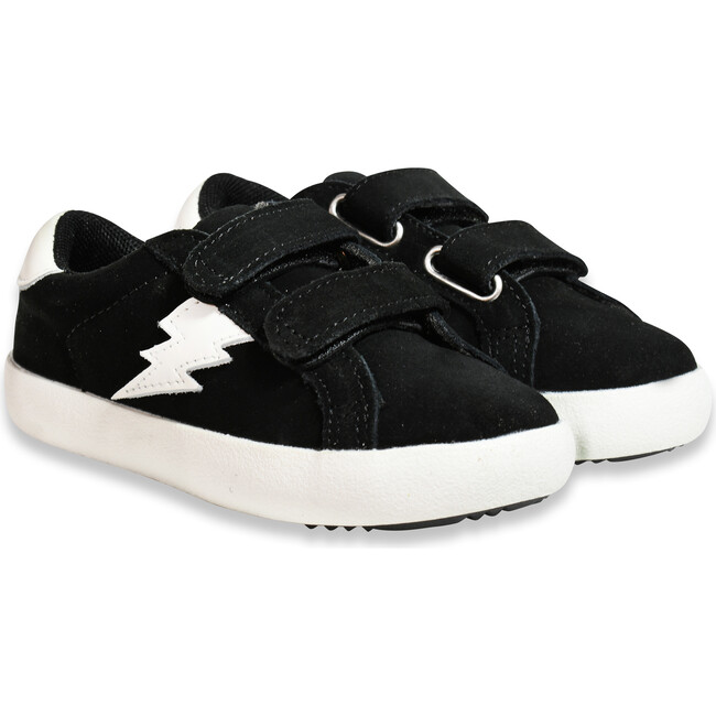 Ziggy Velcro Sneaker, Black - Sneakers - 2