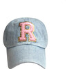 Custom Baseball Hat, Denim - Hats - 1 - thumbnail