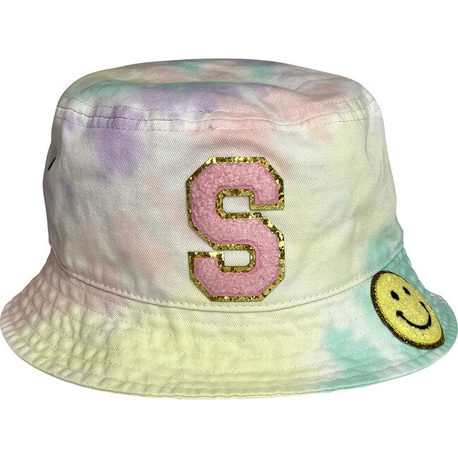 Custom Bucket Hat, Pink Tie Dye Multi