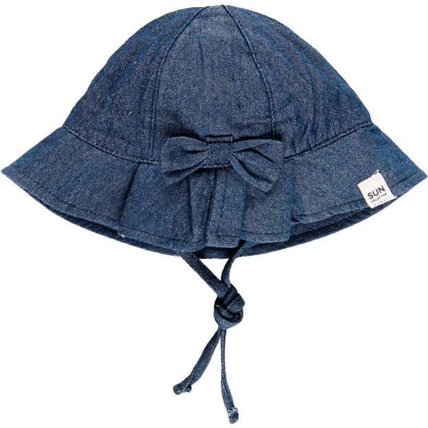 Bow Bucket Hat, Navy
