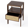 Vardo 1-Drawer Cane Nightstand - Nightstands - 2
