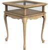 Burton Curio Table, Antique Beige - Accent Tables - 4