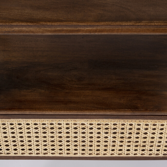 Vardo 1-Drawer Cane Nightstand - Nightstands - 3