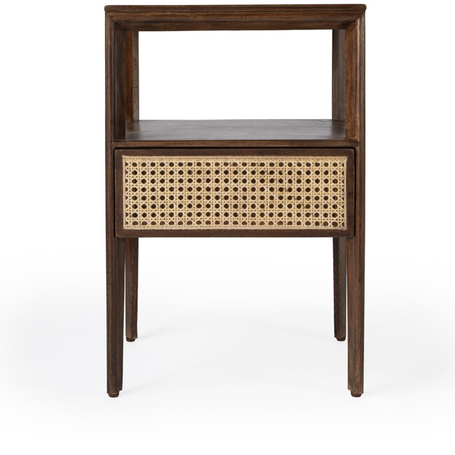 Vardo 1-Drawer Cane Nightstand - Nightstands - 4
