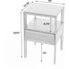 Vardo 1-Drawer Cane Nightstand - Nightstands - 8