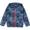 Tie Dye Windbreaker, Navy - Jackets - 1 - thumbnail