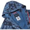 Tie Dye Windbreaker, Navy - Jackets - 2