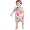 Baby Floral Bubble Set, Pink - Mixed Apparel Set - 3