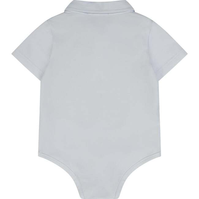 Baby Seersucker Playsuit, Blue - Mixed Apparel Set - 4