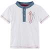 Surf Henley Set, White - Mixed Apparel Set - 3
