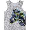 Zebra Tank Set, Grey - Mixed Apparel Set - 4