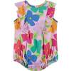 Baby Floral Bubble Set, Pink - Mixed Apparel Set - 5
