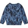 Tie Dye Windbreaker, Navy - Jackets - 5