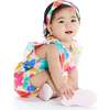 Baby Floral Bubble Set, Pink - Mixed Apparel Set - 7