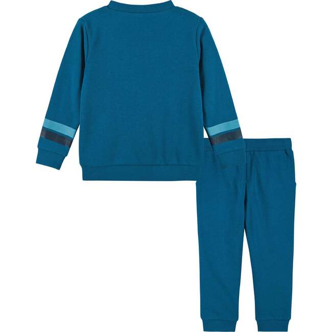 Shark Sweatshirt Set, Blue - Mixed Apparel Set - 5