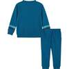 Shark Sweatshirt Set, Blue - Mixed Apparel Set - 5