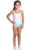 Purple and Ombre Reversible Rainbow Swimsuit, Navy - One Pieces - 4