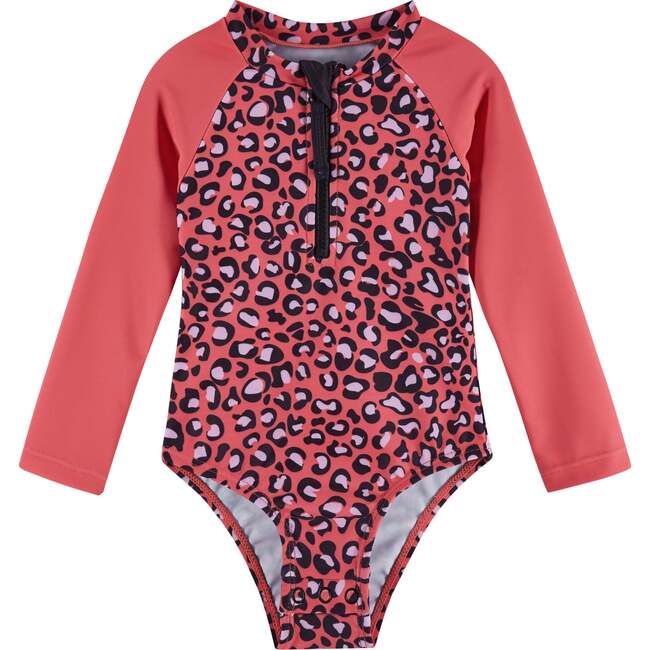 Infant Cheetah Rashguard Swimsuit, Multi - Rash Guards - 3