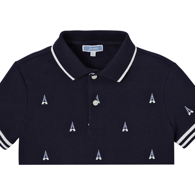 Guirlande Shirt, Bleu Nuit - Polo Shirts - 2