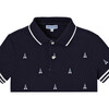 Guirlande Shirt, Bleu Nuit - Polo Shirts - 2