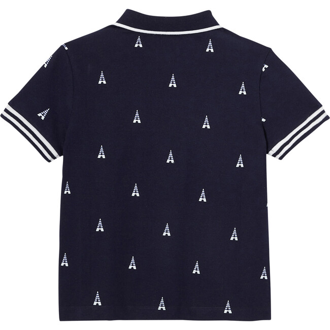 Guirlande Shirt, Bleu Nuit - Polo Shirts - 3