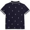 Guirlande Shirt, Bleu Nuit - Polo Shirts - 3