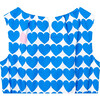 Garance Dress, White and Blue - Dresses - 4 - thumbnail