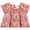 Antibes Liberty Print Dress, Red and Multicolor - Dresses - 4 - thumbnail