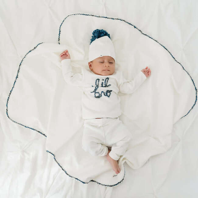 Lil Bro Two Piece Set, Cream