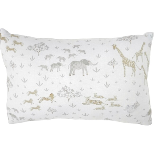 Safari Small Pillow, Blue