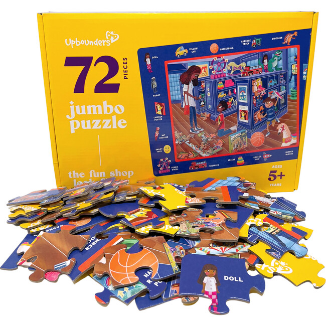 The Fun Shop Look & See, 72 PC Search and Find Puzzle, Multicultural