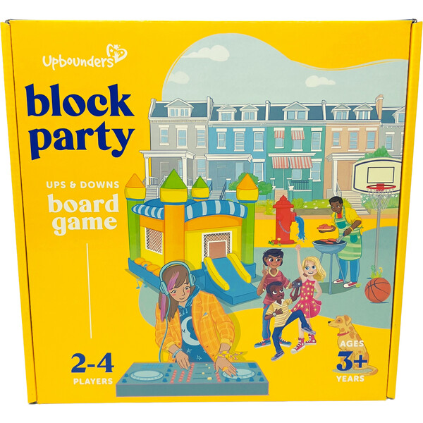 Block Party Board Game, An Ups and Downs Preschool Game - Upbounders ...