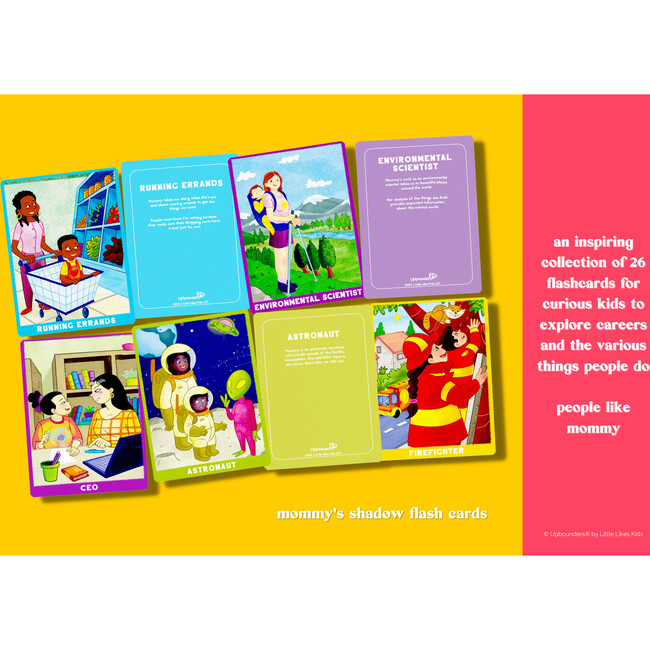 Mommy's Shadow Inspiring Careers Flashcards