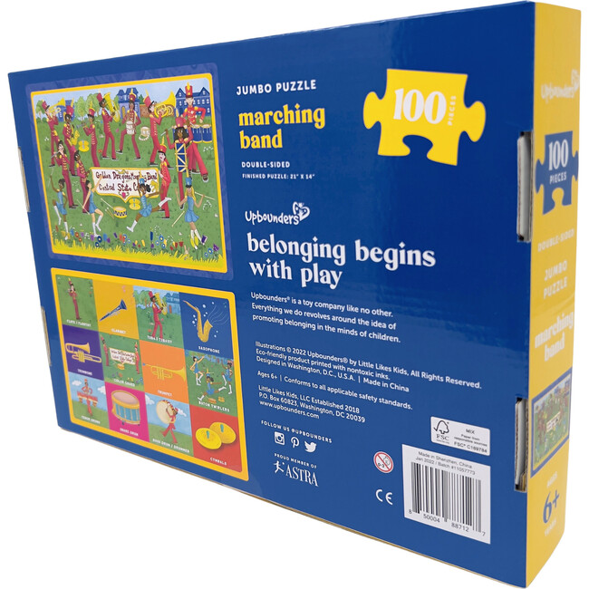 Marching Band, Double sided 100 Piece Music Puzzle and Activity - Puzzles - 5