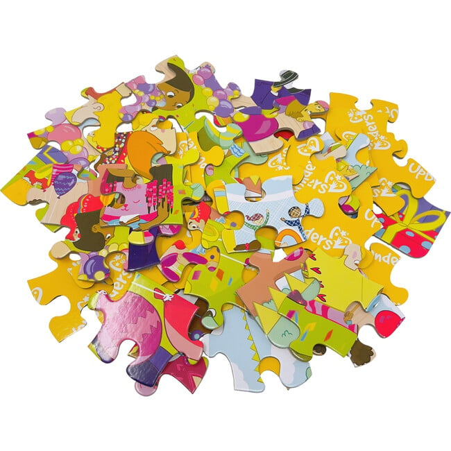 Birthday Balloons Jumbo Puzzle for Kids, 48 Pieces, Multicultural - Puzzles - 5