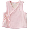 100% Cotton Super Soft Vest, Pink - Tees - 1 - thumbnail