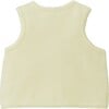 100% Cotton Super Soft Vest, Yellow - Tees - 2