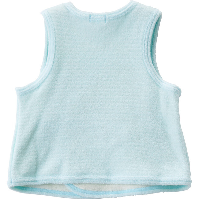 100% Cotton Super Soft Vest, Blue - Tees - 2