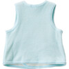 100% Cotton Super Soft Vest, Blue - Tees - 2 - thumbnail