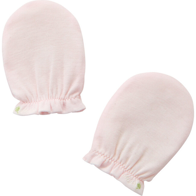 La Morfet Supima Cotton Baby Mitten, Pink
