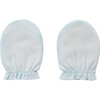 La Morfet Supima Cotton Baby Mitten, Blue - Gloves - 2