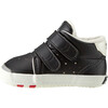 DOUBLE B Soft Leather Shoes, Black - Sneakers - 4 - thumbnail