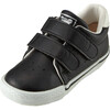 Kids DOUBLE B Soft Leather Shoes, Black - Sneakers - 8 - thumbnail
