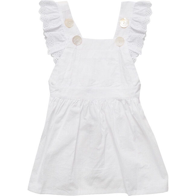 Littles Ellyse Mini Dress, White
