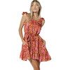 Women's Rowan Mini Dress, Floral - Dresses - 1 - thumbnail